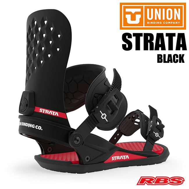 UNION 19-20 BINDING STRATA ストラータ BLACK 【ユニオン