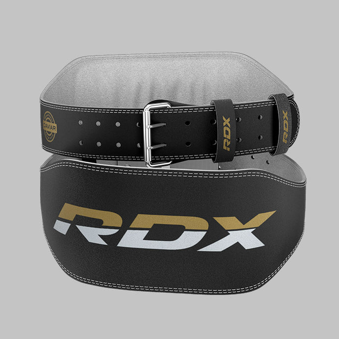 RDX 6 Inch Leather Gym Belt – RDX Sports - USA