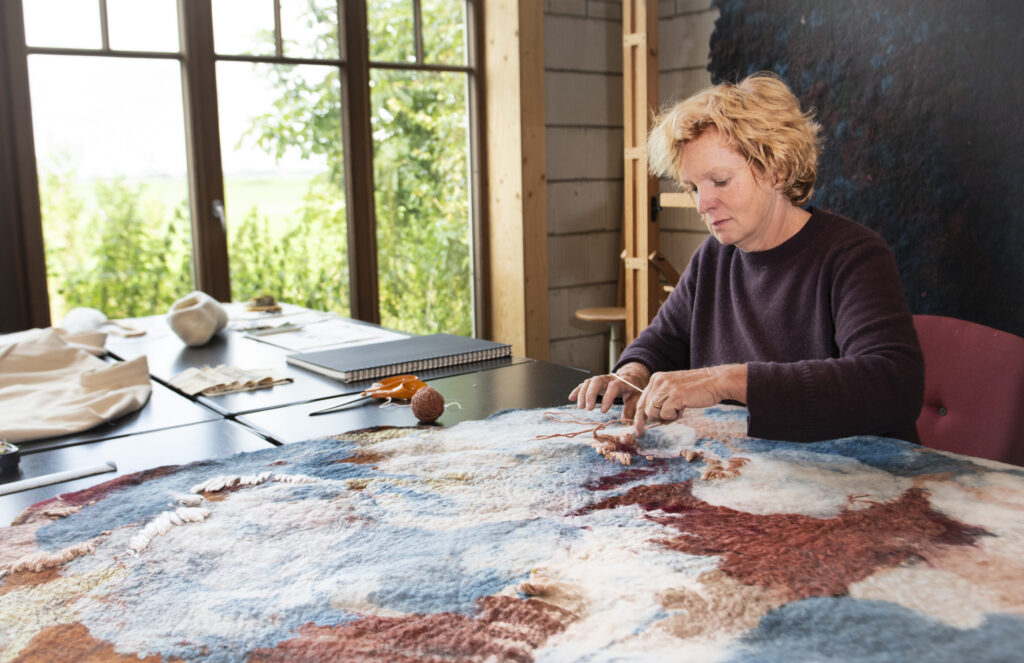 Claudy Jongstra: “Natural dyes are the gold of the future”