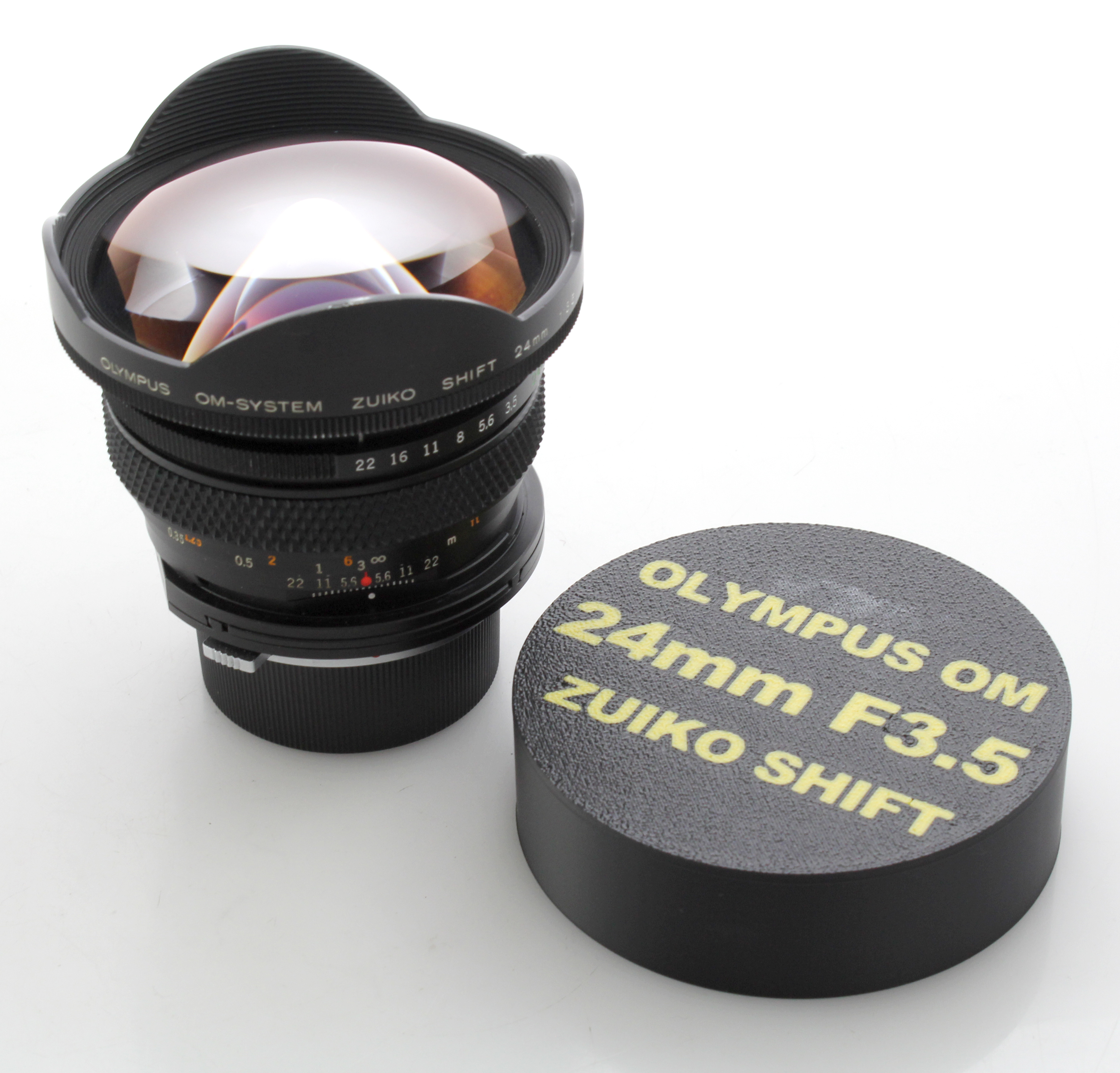 Olympus OM Zuiko Shift 24mm F/3.5 Perspective Control Lens – Great