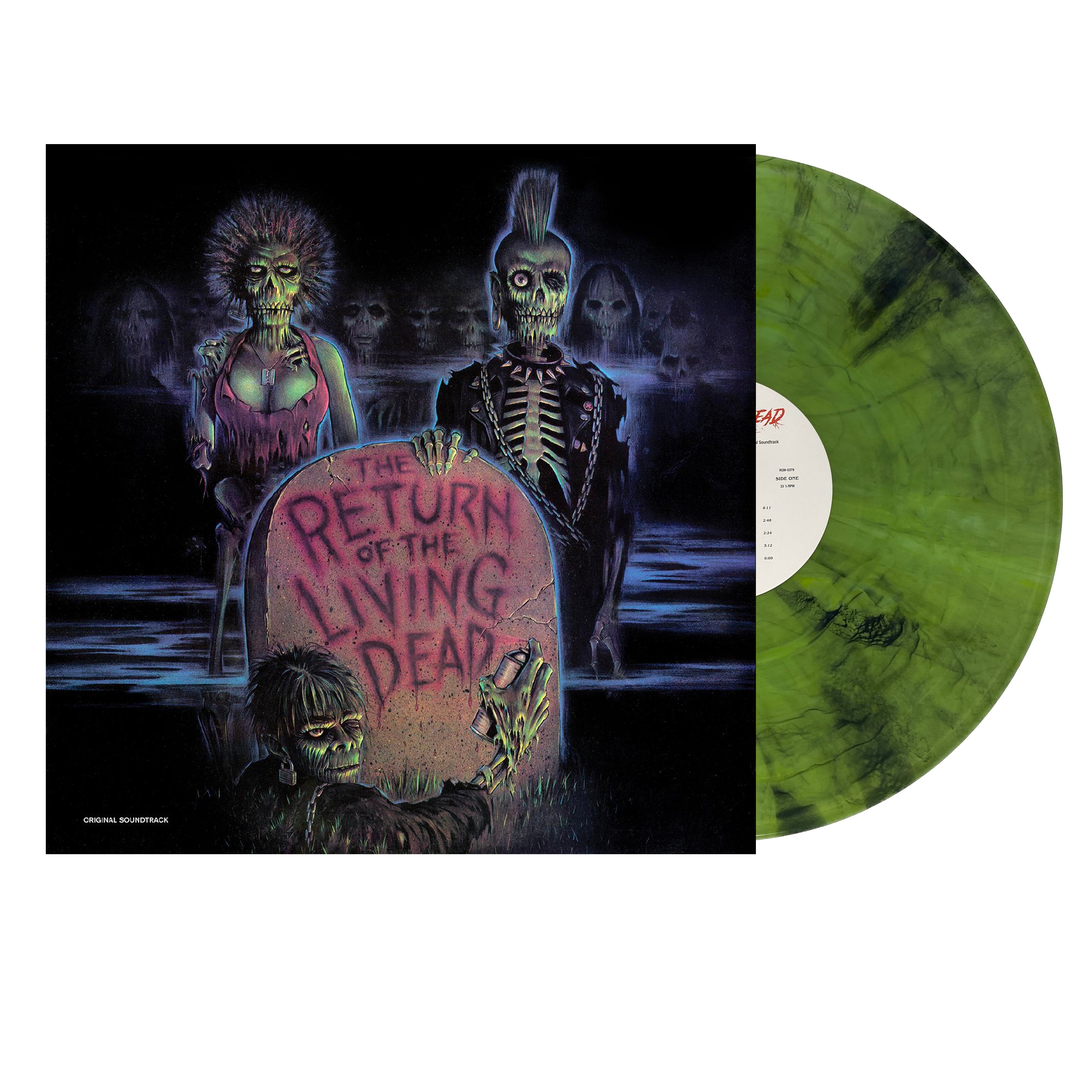 The Return Of the Living Dead Horror Soundtrack Vinyl Record
