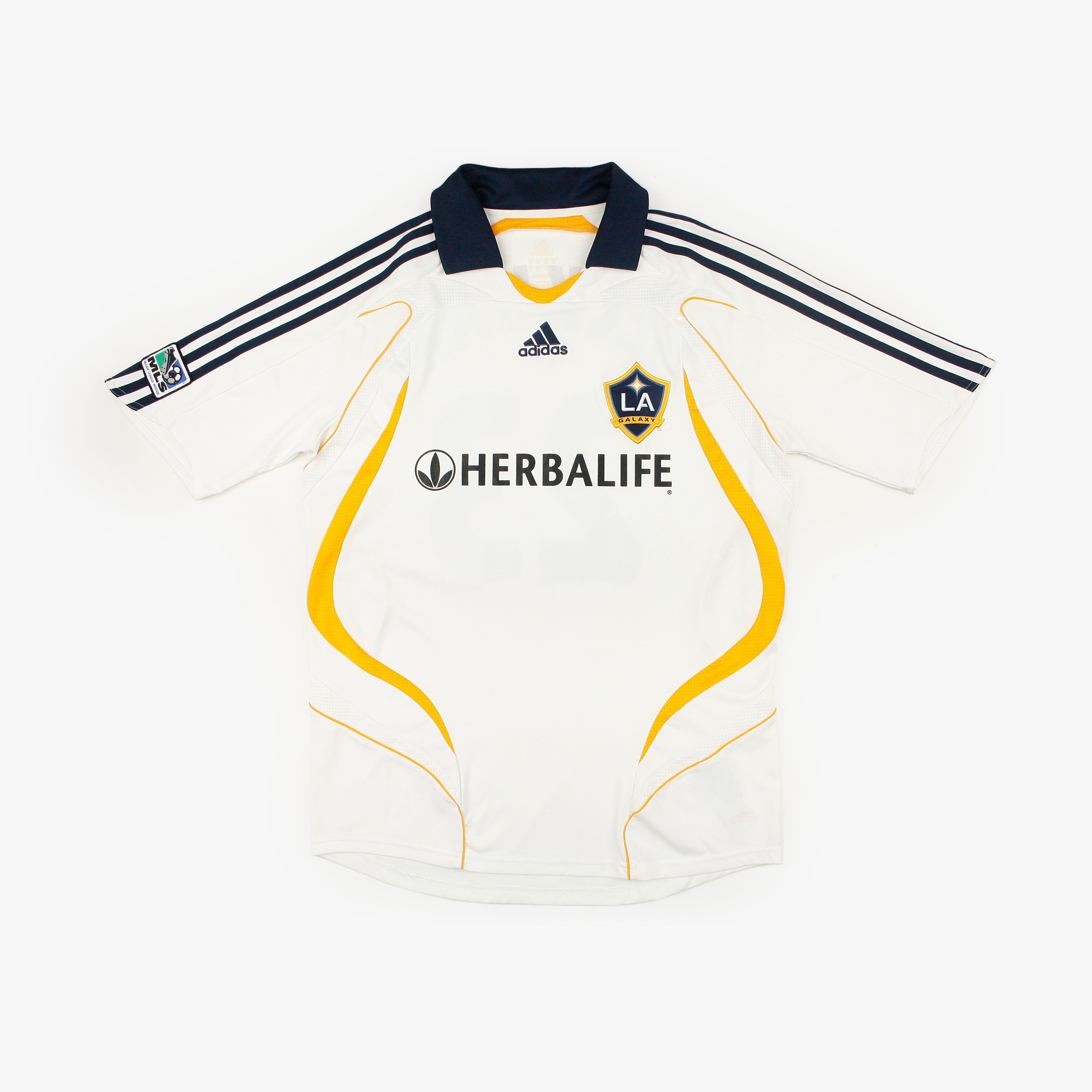 LA Galaxy 07/08 • Home Shirt • M • Beckham #23 – Real Vintage Football