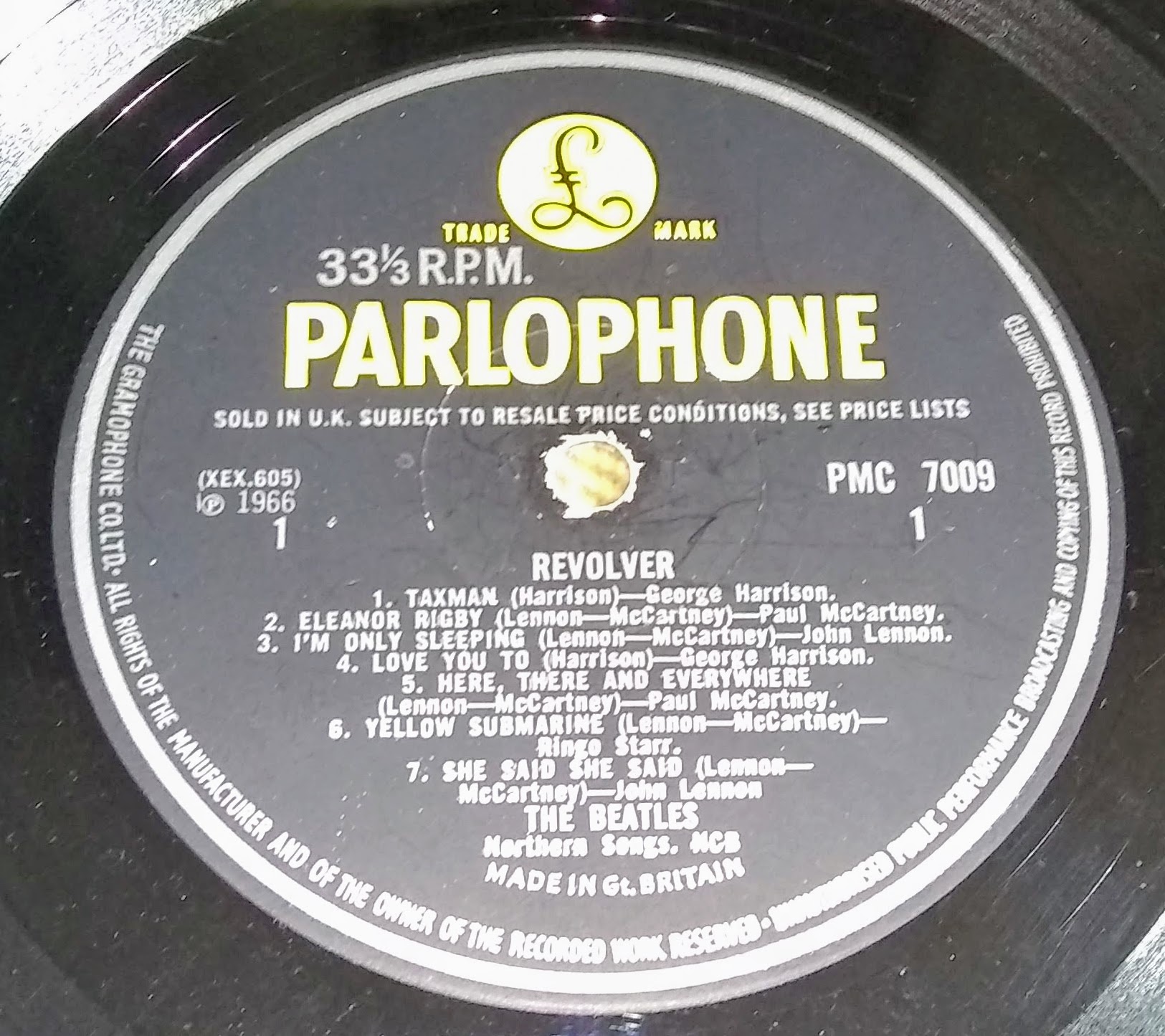 A Tale of Two UK First Pressing Monos – The Beatles “Revolver