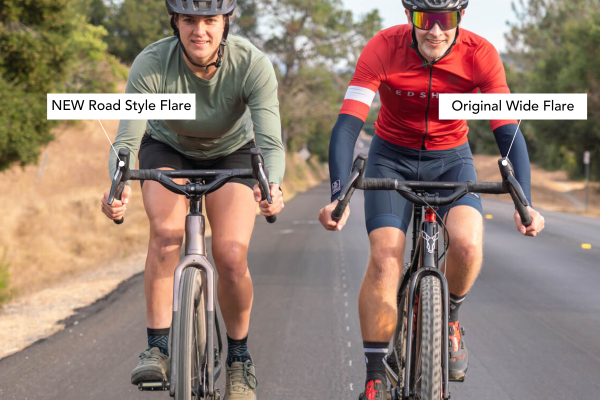 Top Shelf Low-Flare Handlebar | Road Style Riser Drop Bar