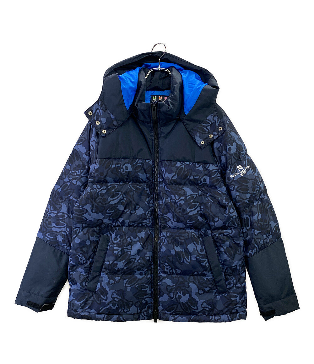サイコバニー ダウンジャケット カモフラ メンズ SIZE XL Psycho Bunny