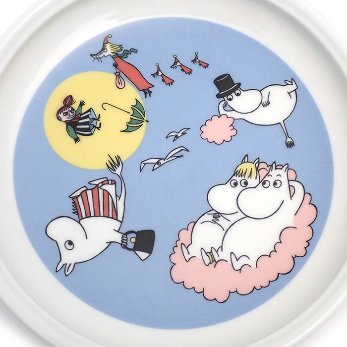 セール価格】アラビア(ARABIA) ムーミン フライングムーミン プレート