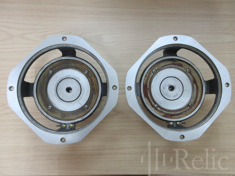 JBL LE8T エッジ貼り替え、ボイスコイル代替交換、オーバーホール済み