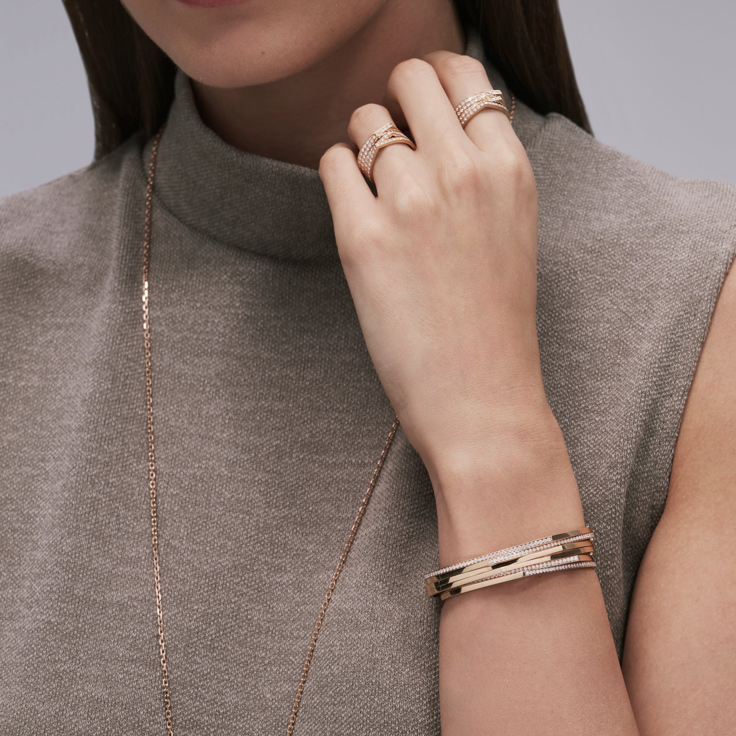 Antifer ブレスレット ピンクゴールド