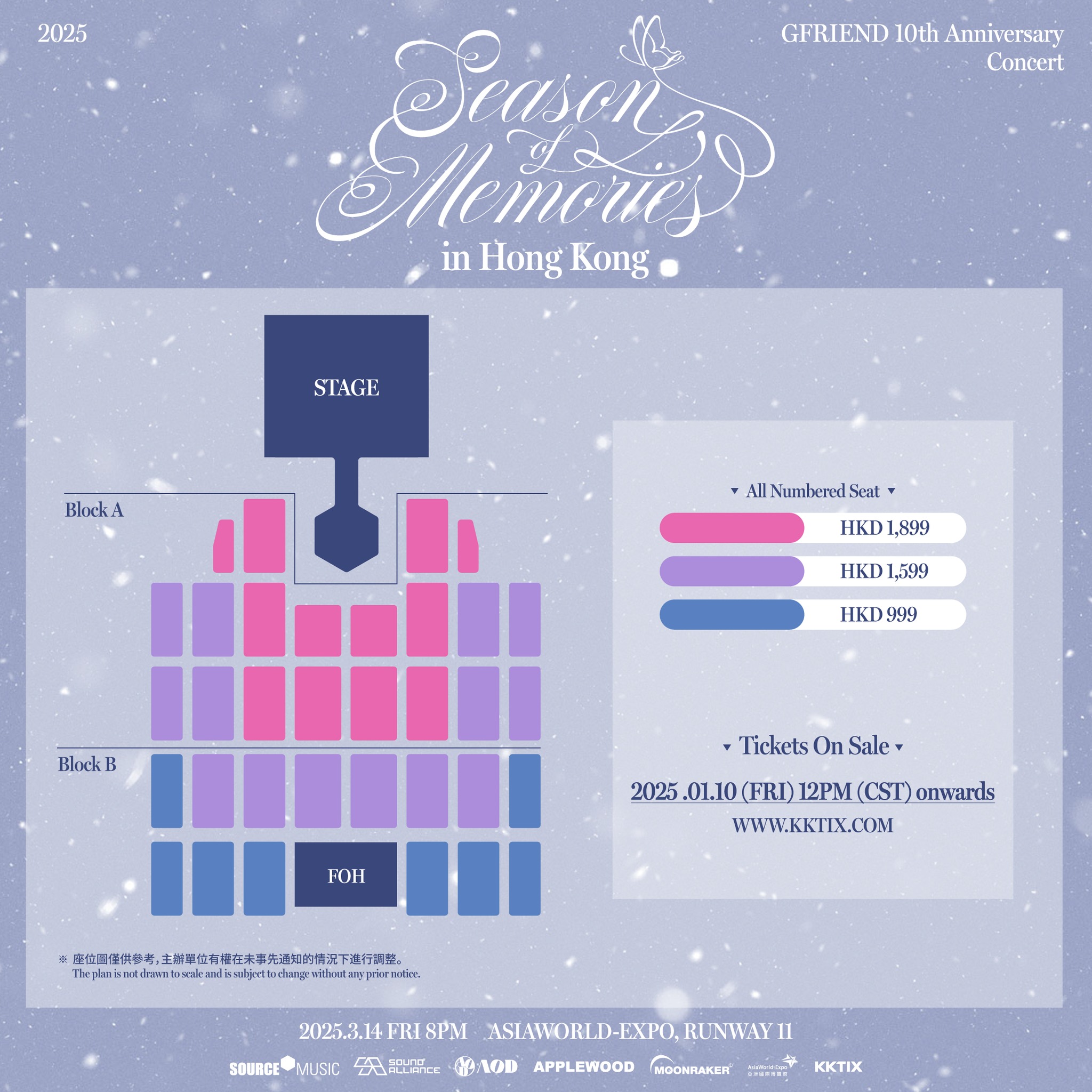 GFRIEND 10th Anniversary Concert 2025 in Hong Kong