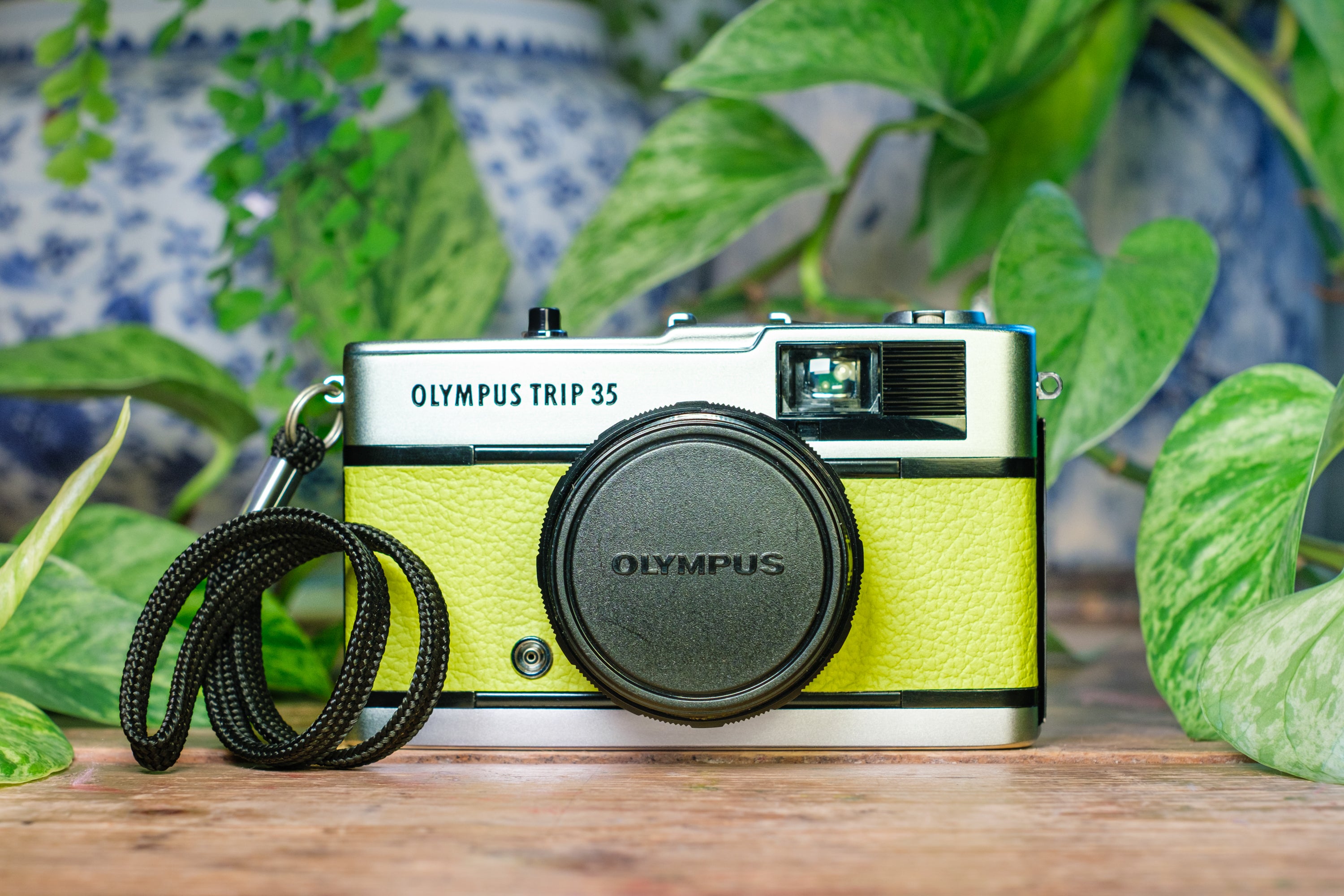 Olympus Trip 35 - Lime Green | Lovingly Refurbished and Fully Tested
