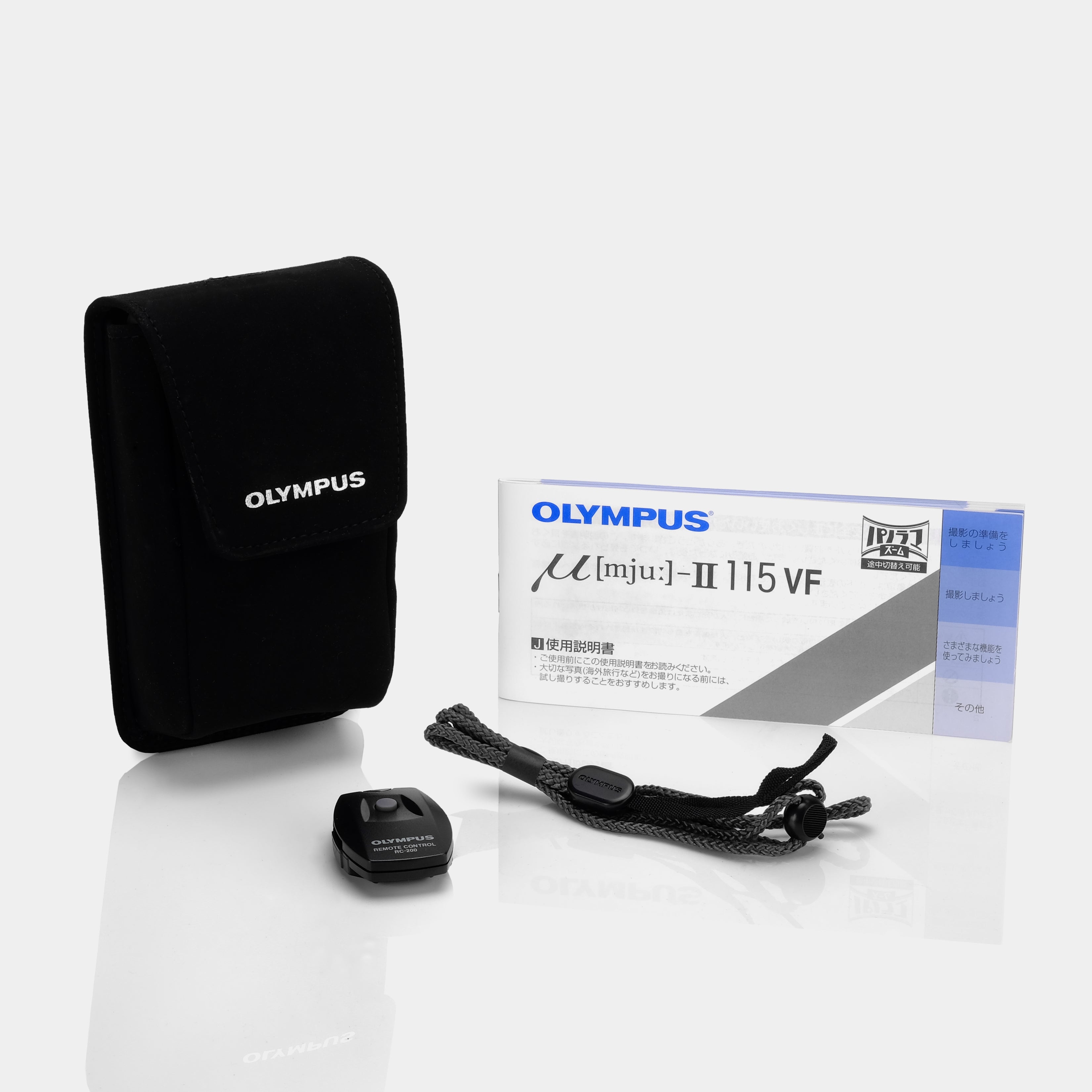 Olympus Stylus MJU II 115 VF 35mm Point And Shoot Film Camera (New Old