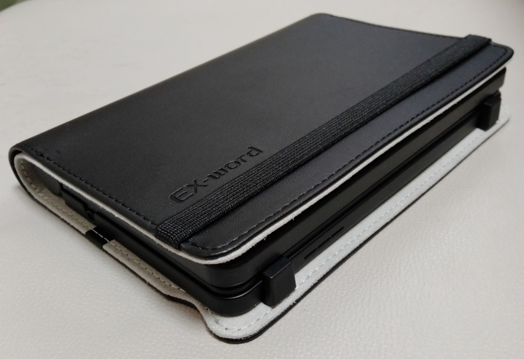 EX-word カシオ 電子辞書ケース XD-CC2505BK「EX-word XD-SV／XD-SR