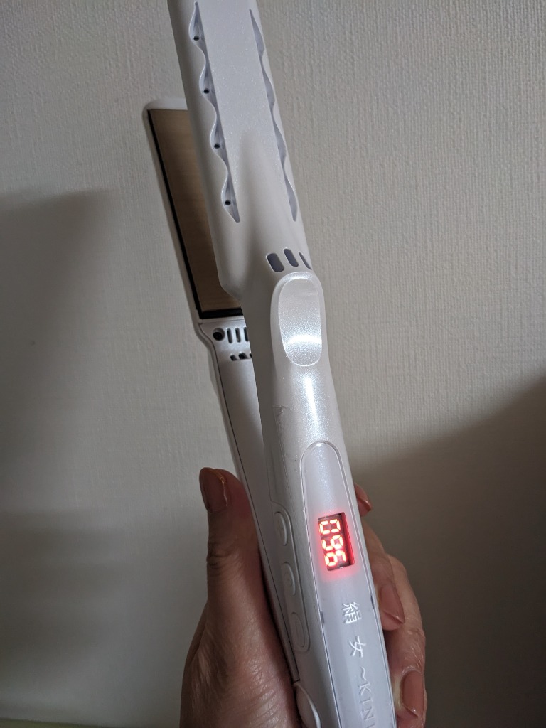 KINUJO（絹女） 【国内正規品】KINUJO ストレートアイロン ホワイト LM