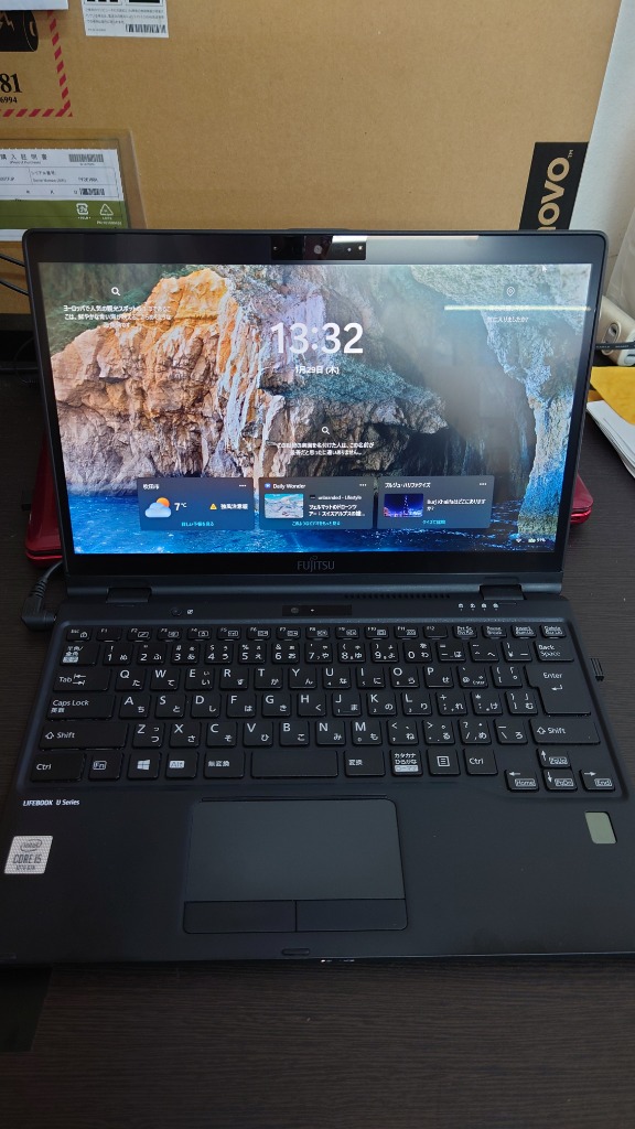 LIFEBOOK 薄型&FHD&カメラ/富士通 U9310/第10世代 Core i5/メモリ:8GB