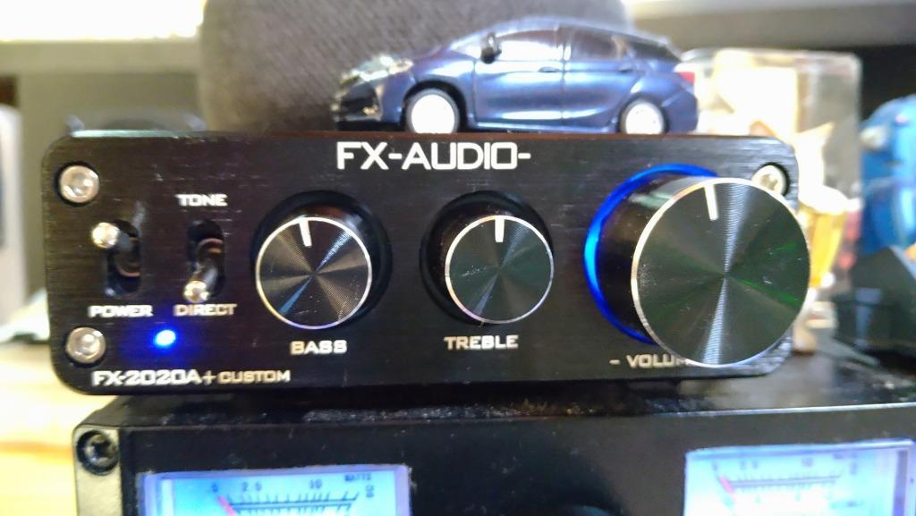 FX AUDIO FX-AUDIO- FX-2020A+ CUSTOM [ブラック]TRIPATH製TA2020-020