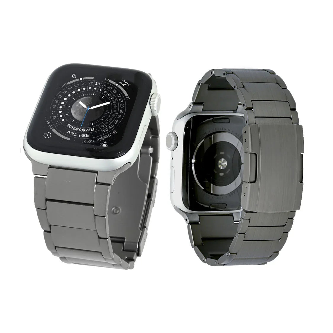 チタン アップルウォッチ バンド メンズ 高級 ベルト Apple Watch