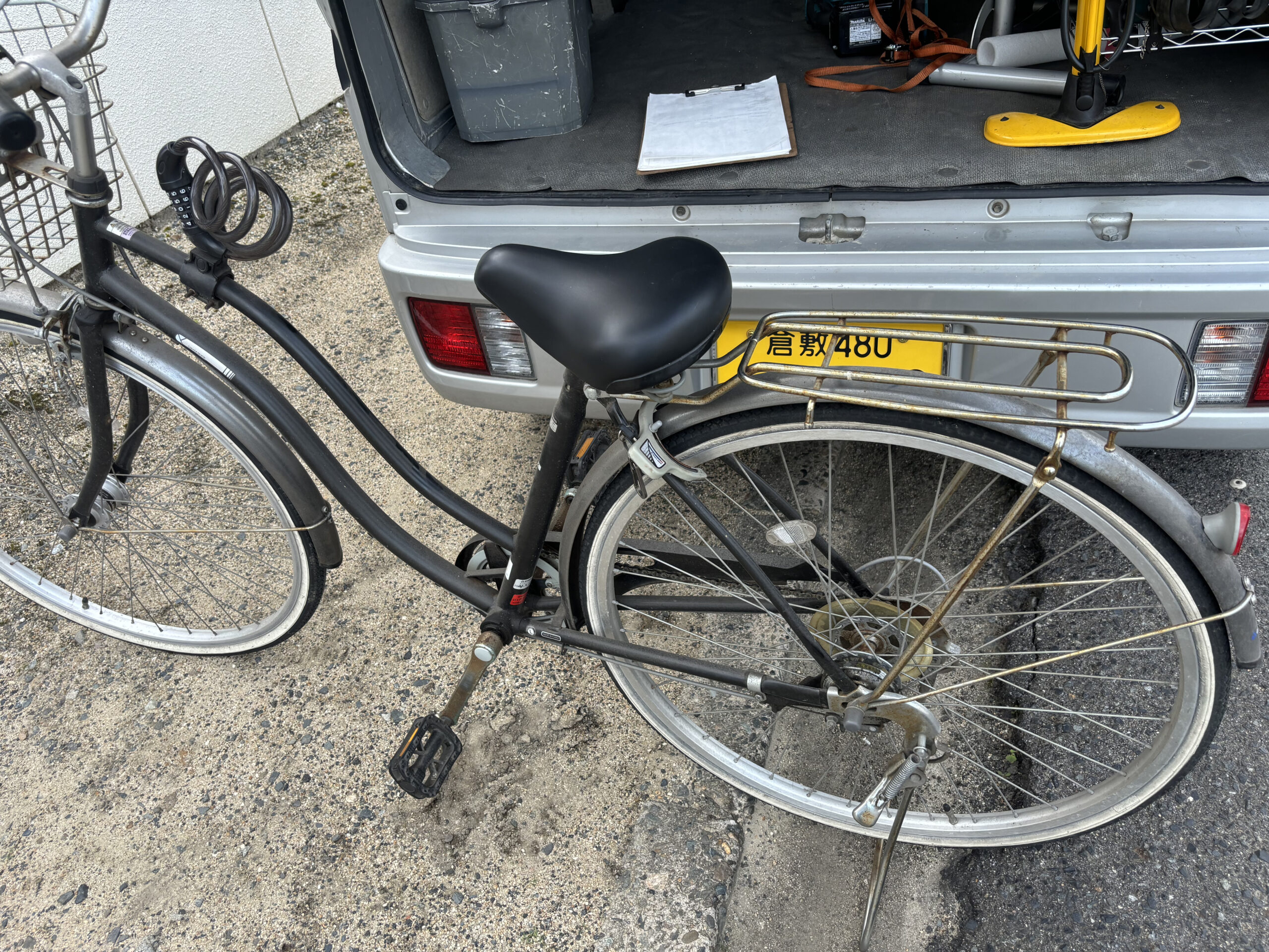 あさひカジュリーリラックスタイヤ交換 | りんりんサイクル倉敷