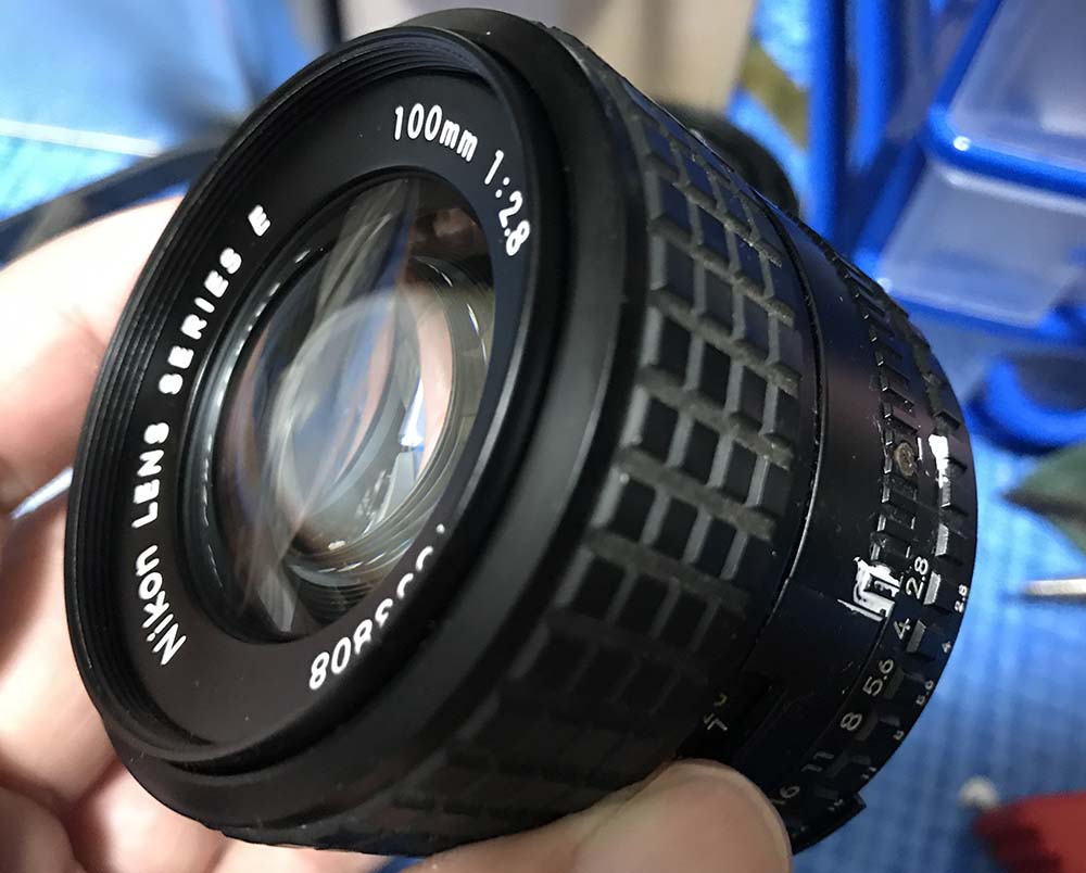 Repair: Nikon 100mm f/2.8 Series-E | Richard Haw's Classic Nikon