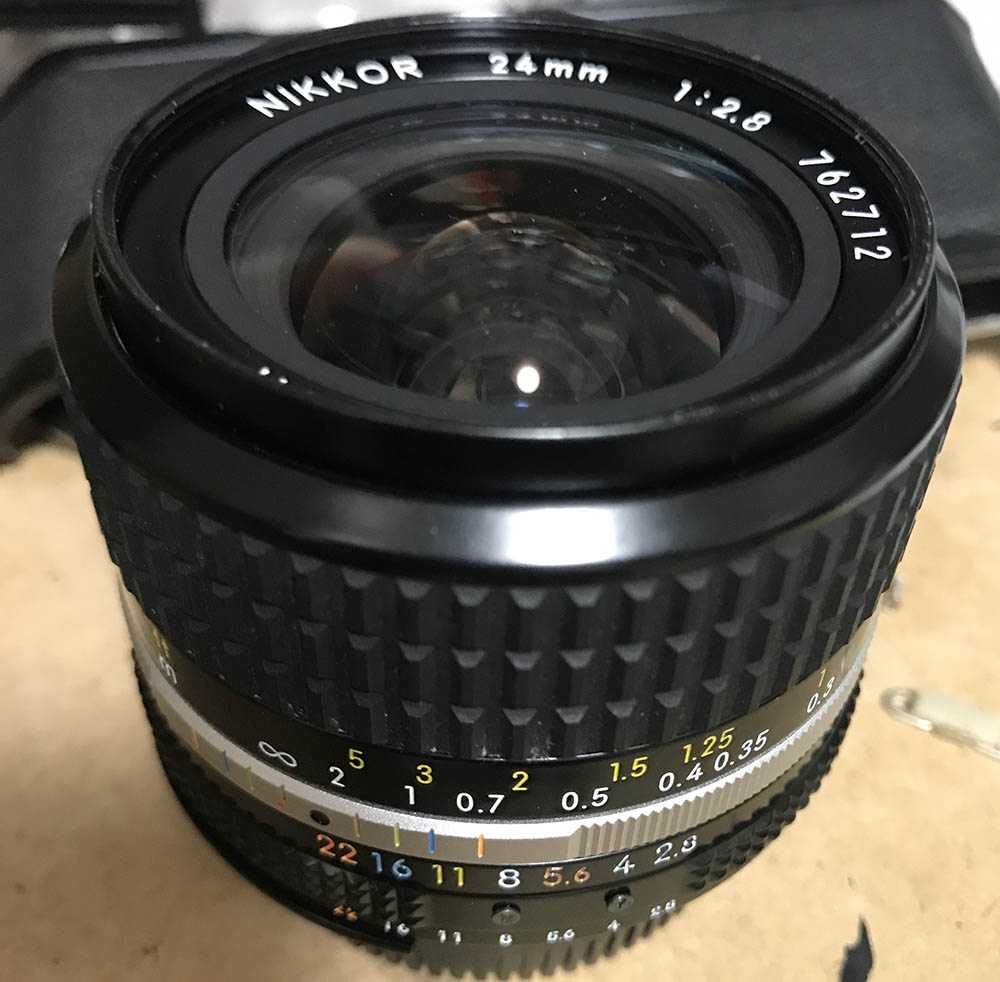 Repair: Nikkor 24mm f/2.8 Ai-S | Richard Haw's Classic Nikon