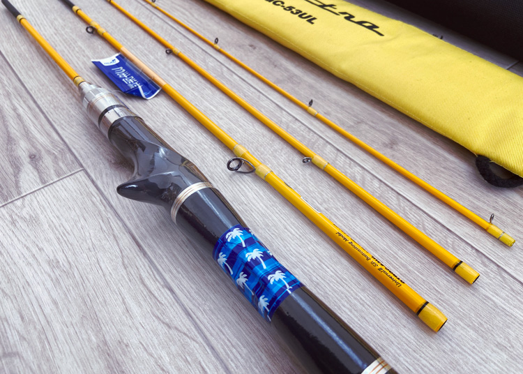 パームスクワトロ】真っ黄色のベイトパックロッドを買ってみた【QTRGC