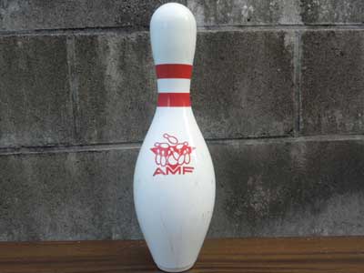 Vintage AMF、USAF Bowling Pin Made in USA アメリカ・ボウリング協会