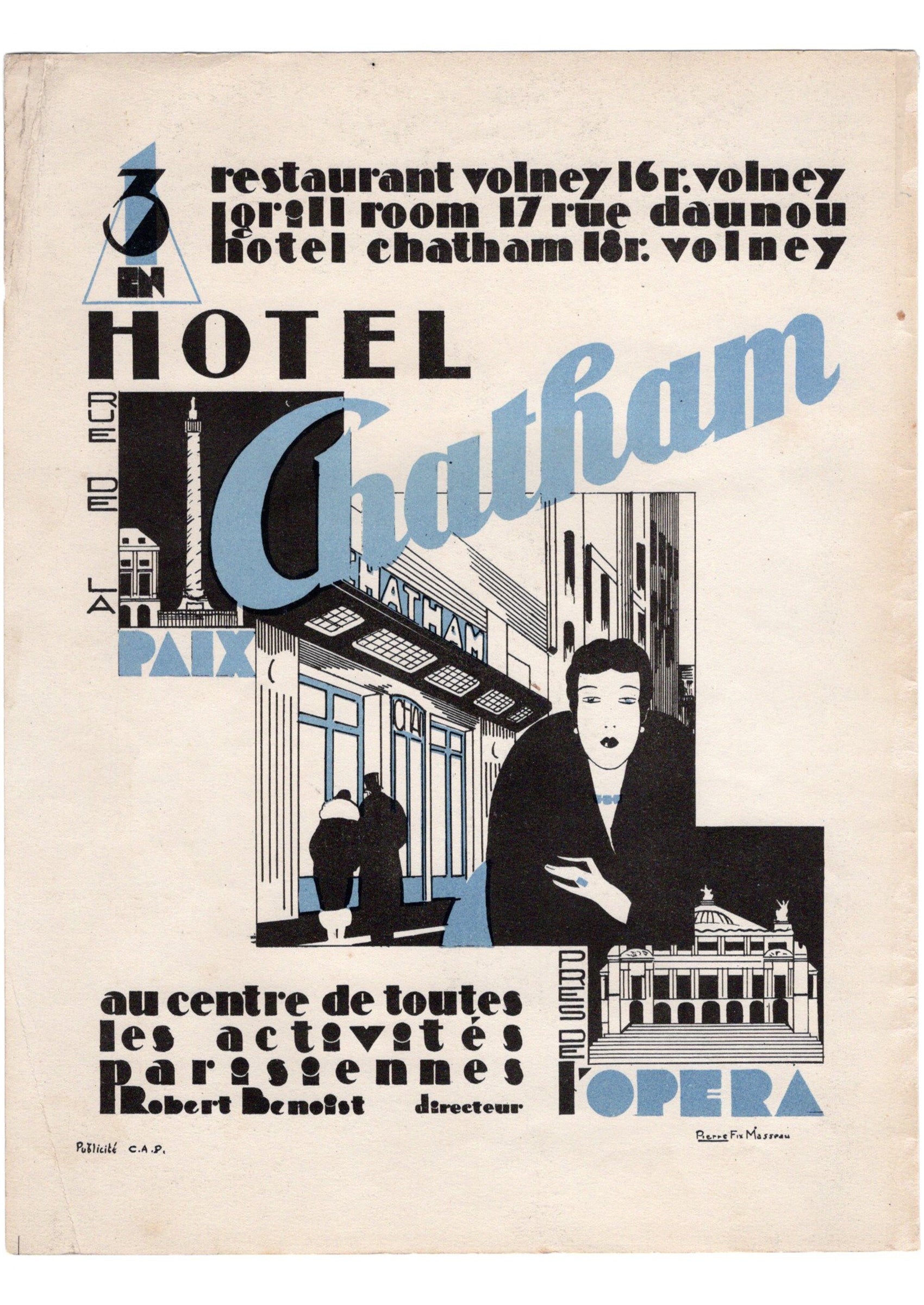 カッサンドル ≪ノード・マガジンの表紙≫ 1928年 アンティーク雑誌