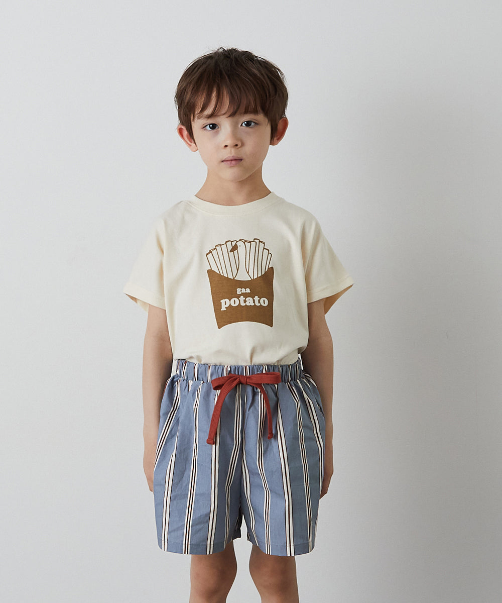 ストライプハーフパンツ