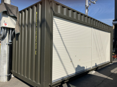 20F新品フルサイドシャッターコンテナ - ロニーコンテナ