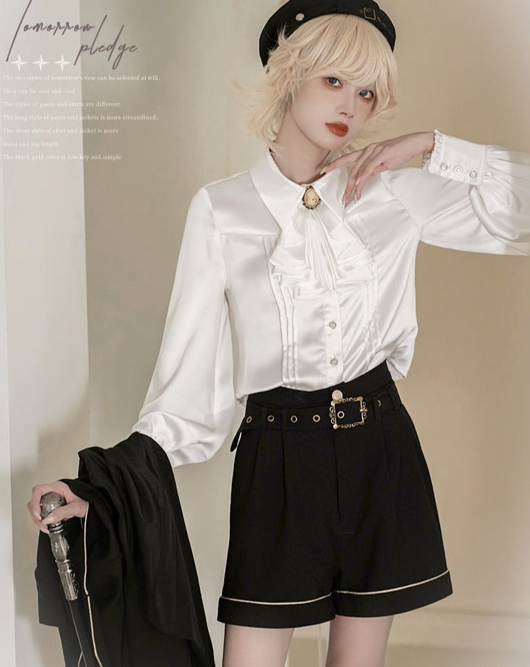 予約販売】Tomorrow's Pledge 皇子系ショートパンツセットアップ