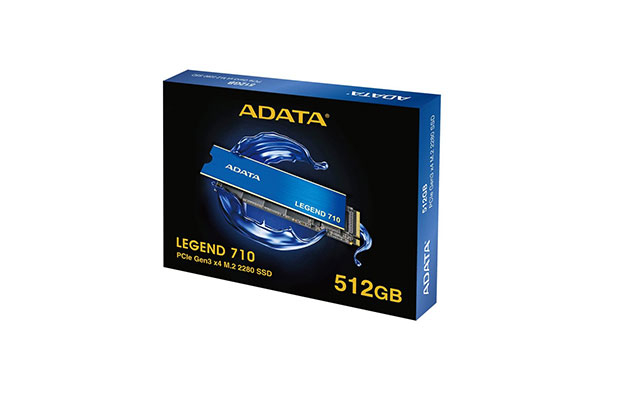 ADATA LEGEND 710 512GB PCIe Gen3 x4 M.2 2280 Solid State