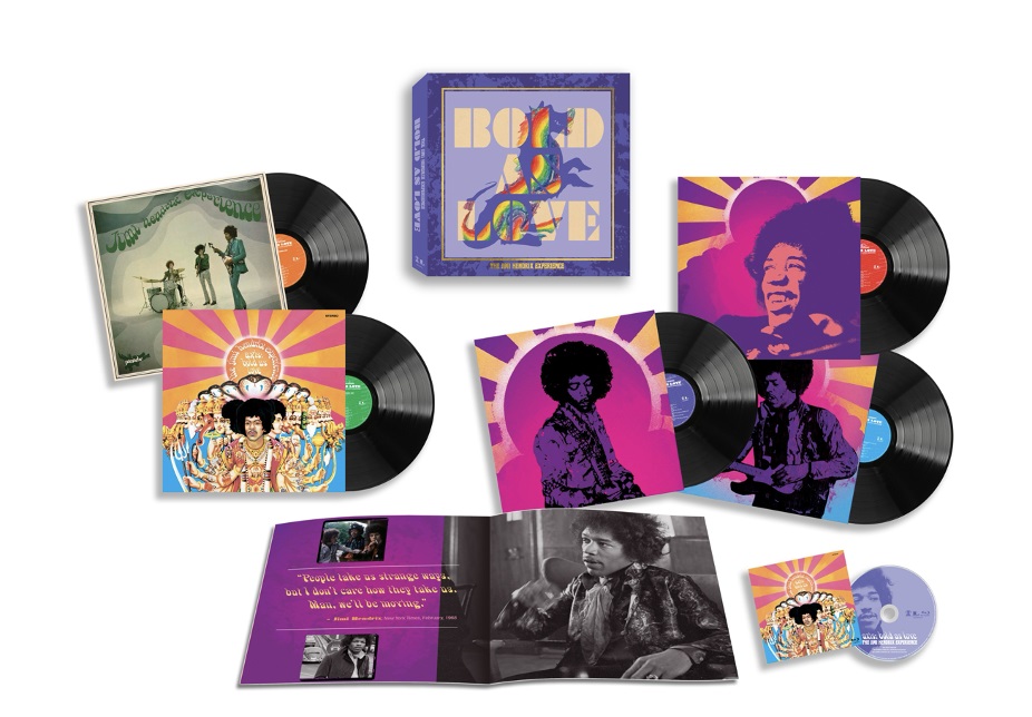 Rock Cellar Magazine - Out Now: Jimi Hendrix Experience 'Bold As