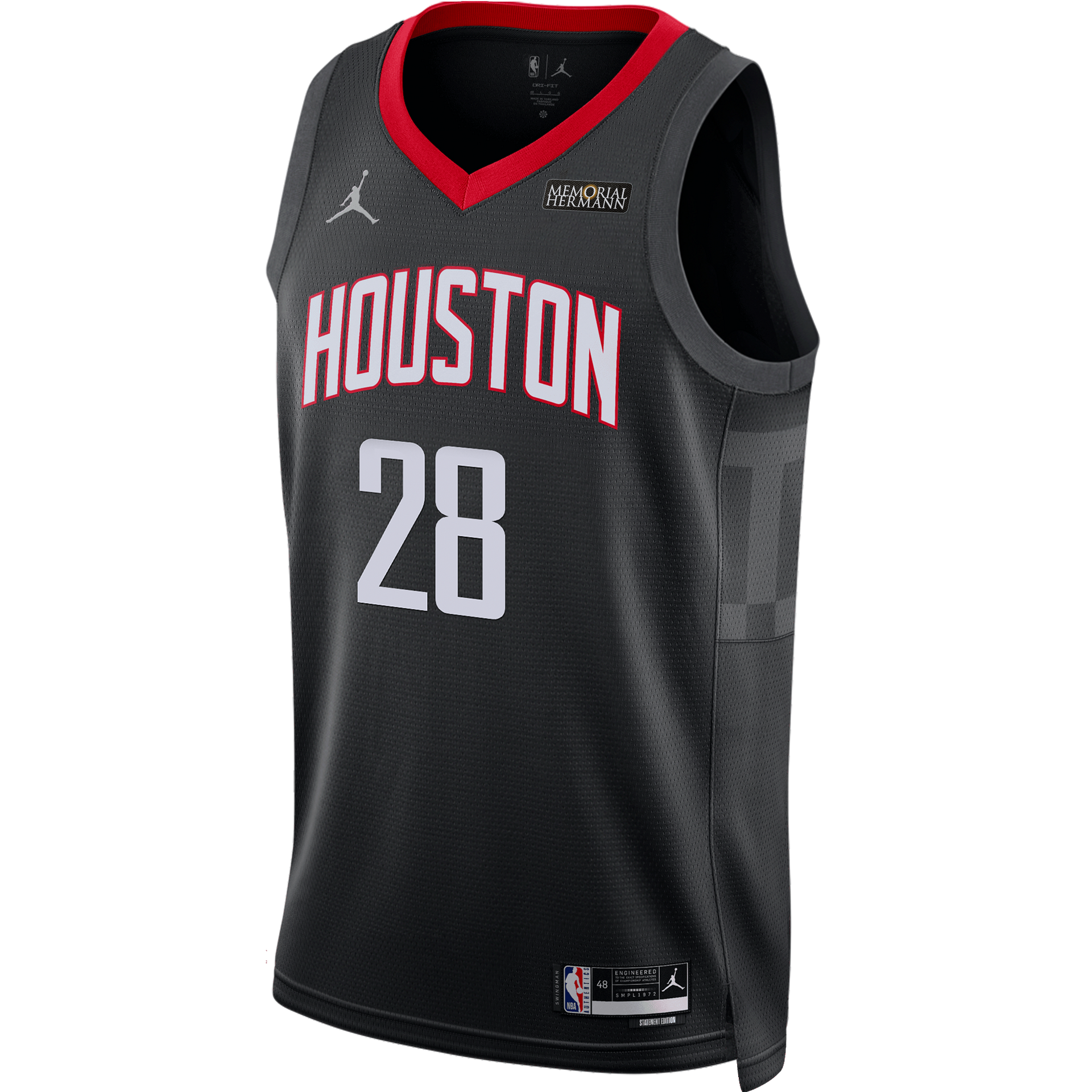 Men's Houston Rockets Jordan Brand Alperen Sengun Statement Edition Sw