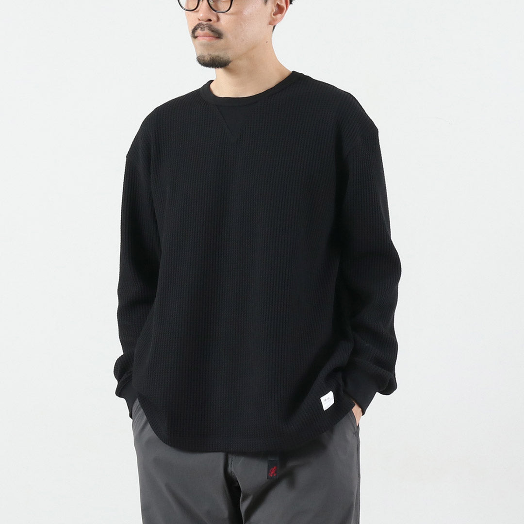 NANGA （ナンガ） エコハイブリッド ワッフル ロングスリーブTシャツ