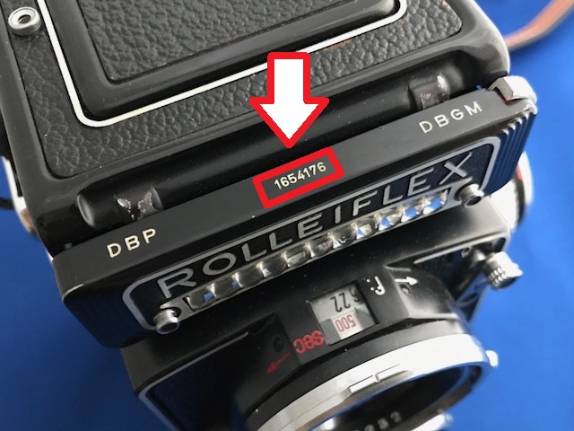 シリアルナンバー】全データ記載！Rolleiの二眼レフカメラの機種を特定
