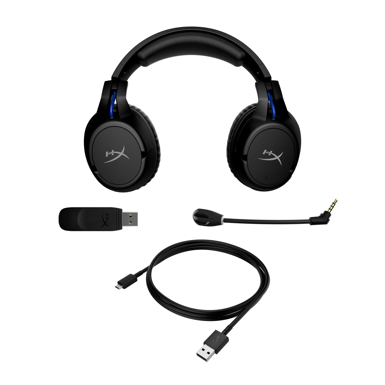 HyperX Cloud Flight – PS5およびPS4用ワイヤレスゲーミングヘッドセット