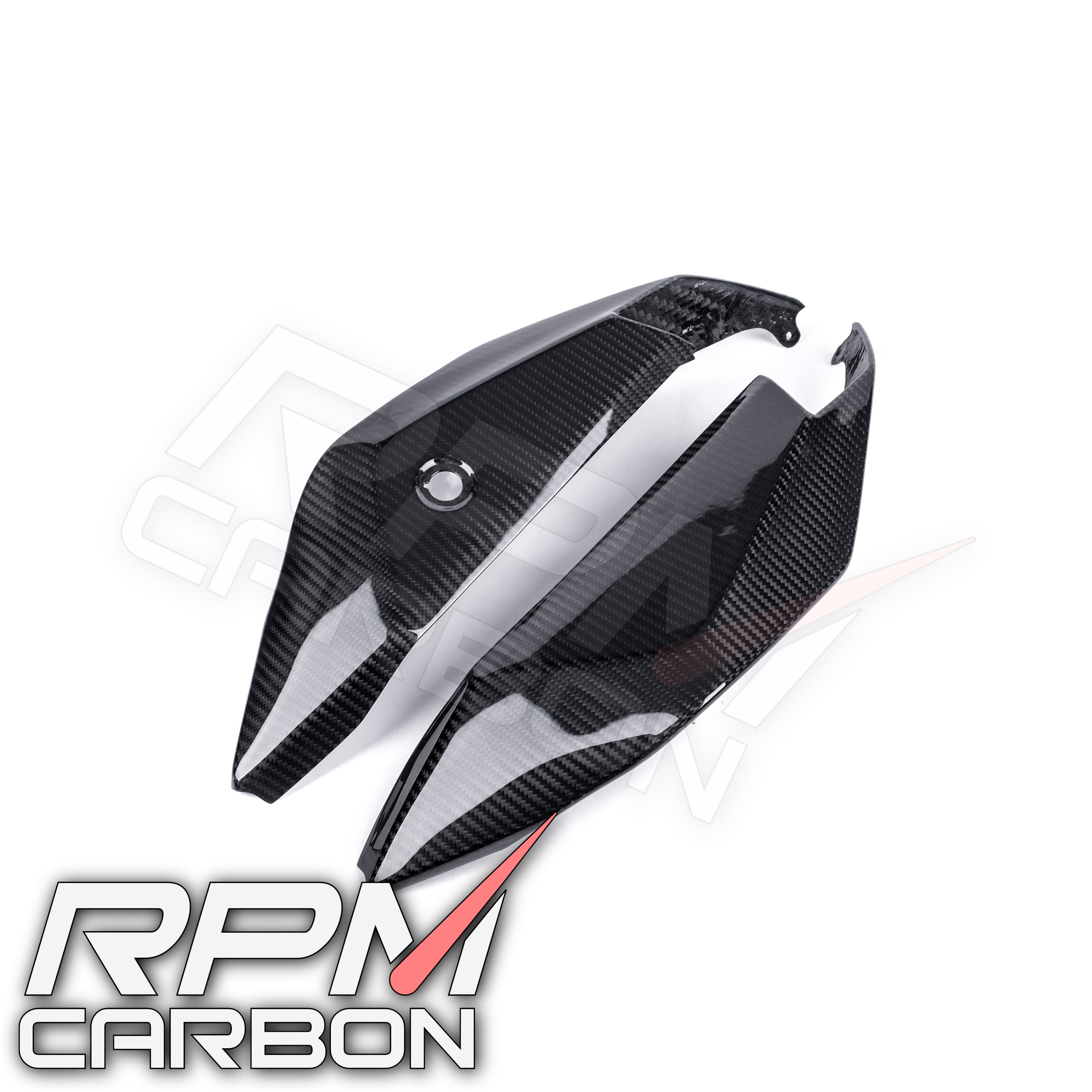 Kawasaki ZX-10R 2016+ Upper Rear Seat Panel in Carbon Fiber