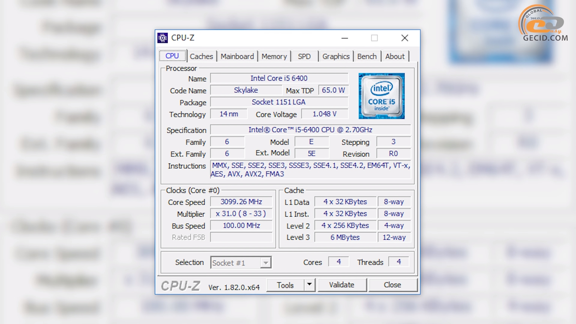 Сравнение Intel Core i3-8100 c Intel Core i5-7400, Intel Core i5