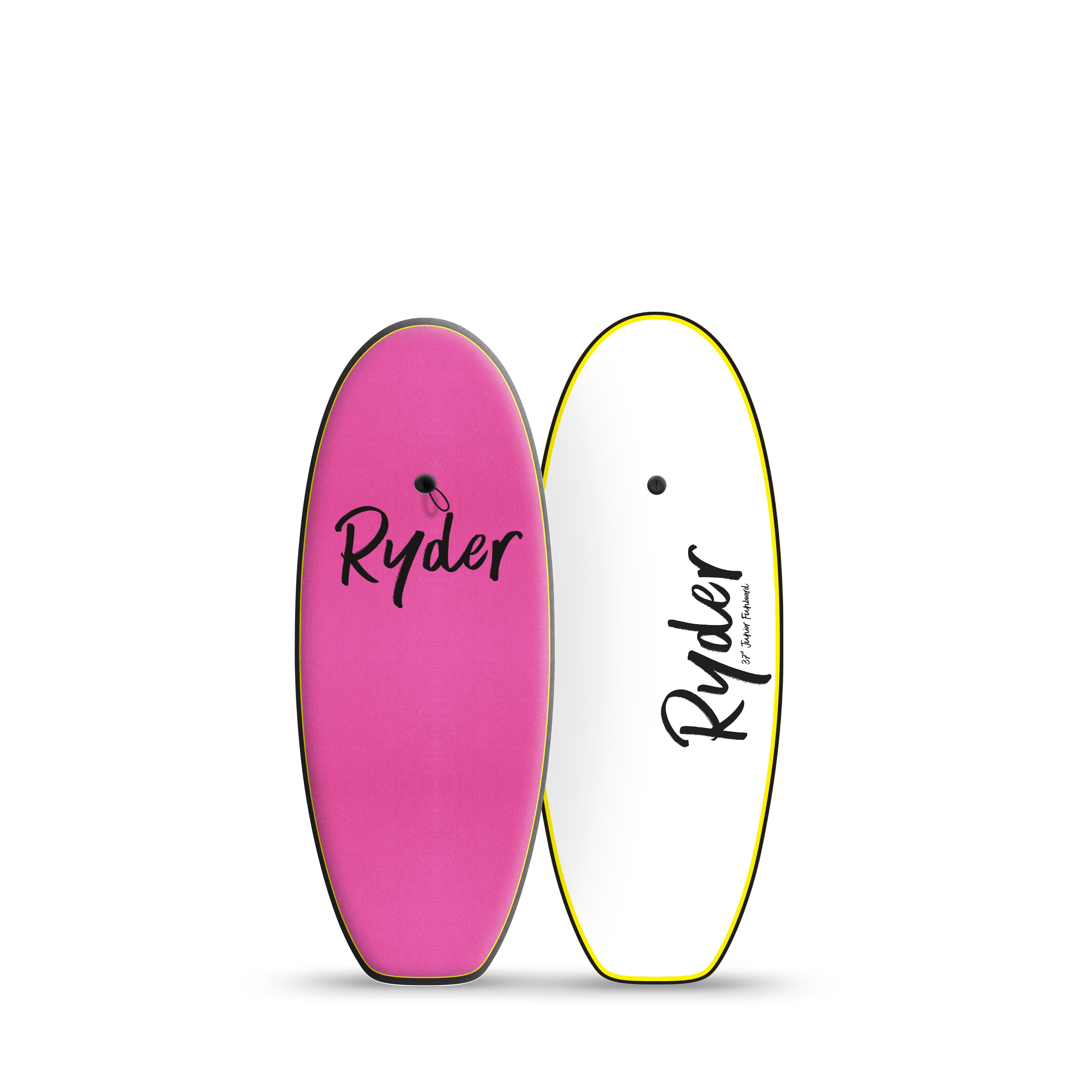 Ryder 37” | Junior Funboard - Pink Soft Surfboard – Ryder Surfboards