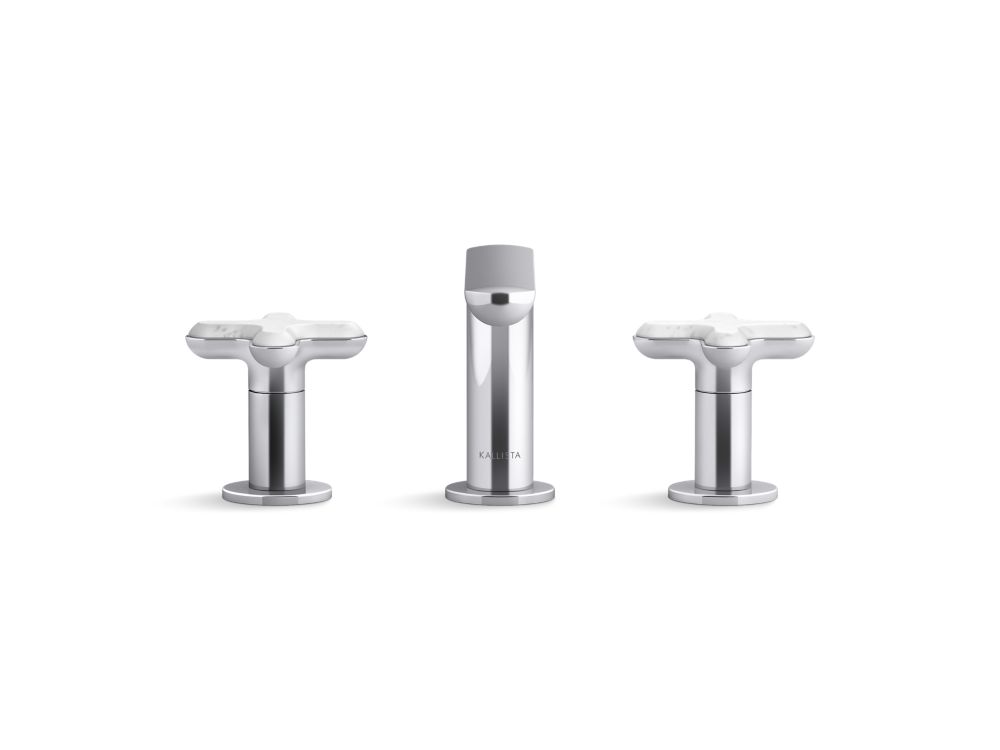 002™ Widespread Low, Cross Handles | P32704-WC | Kallista | Kallista