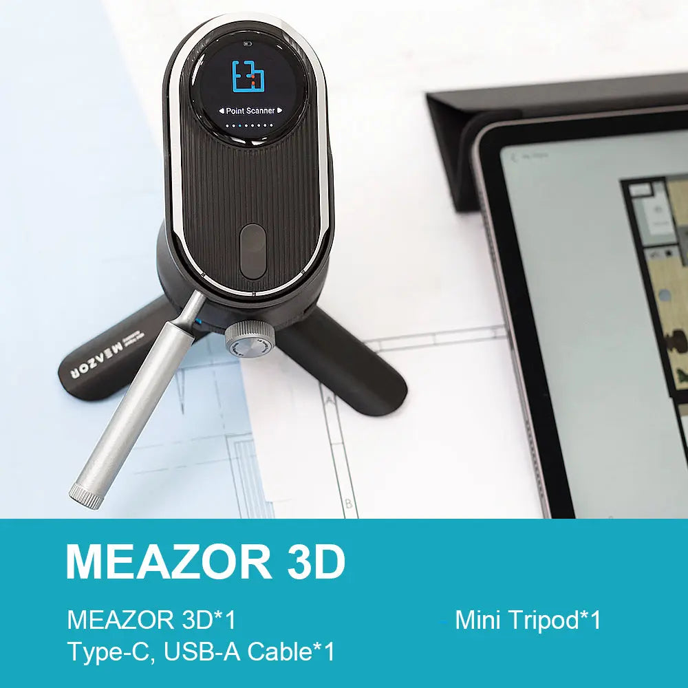 HOZO MEAZOR 3D - Future Laser Measure with 3D Floor Planning Function