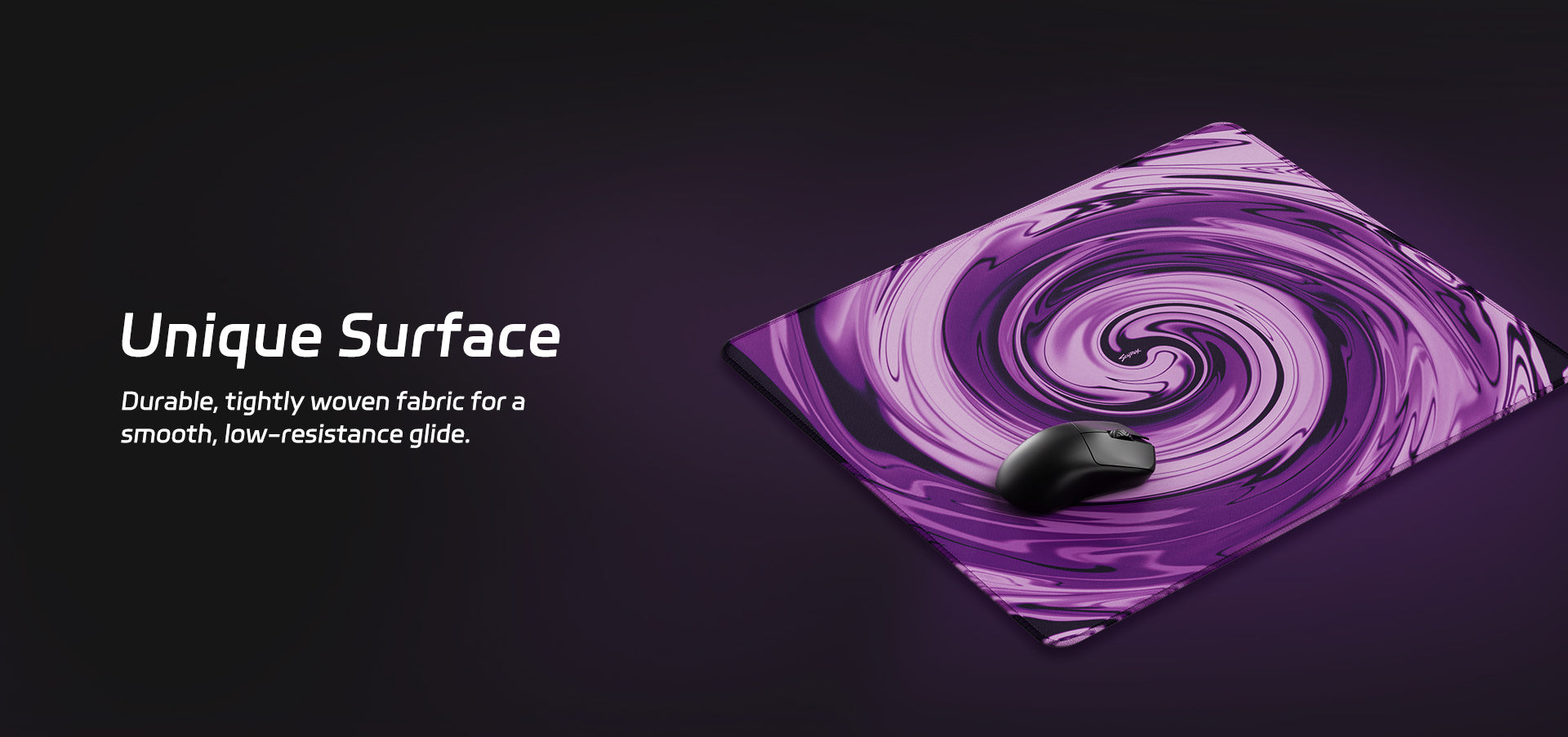 SCYROX Tornado パープル マウスパッド