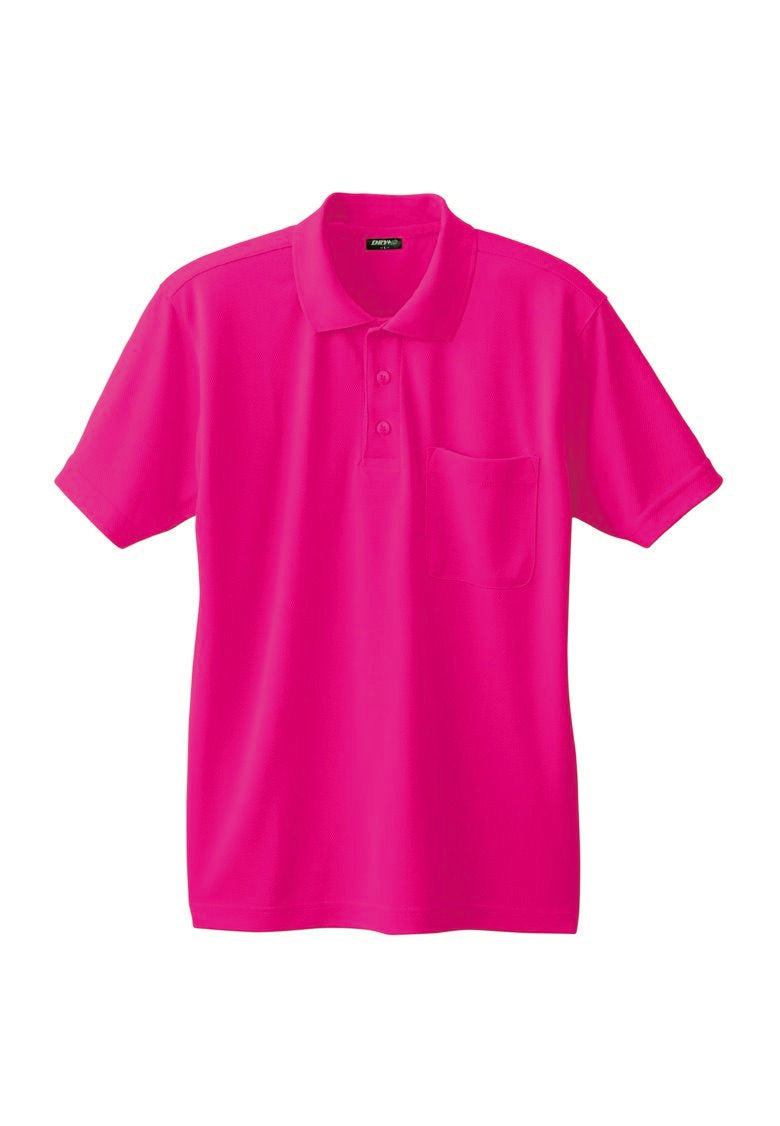 SOWA 50397 桑和ドライ＆デオドラント ハニカムメッシュ半袖ポロシャツ