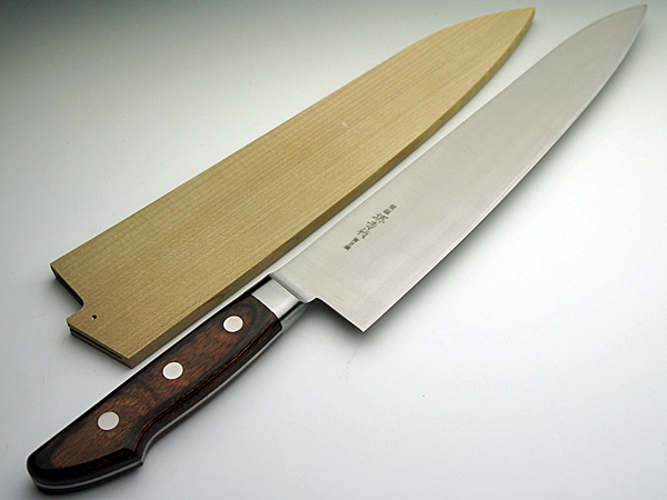 堺 孝行 青二鋼 ふぐ​引​ 和包丁 新品未使用 箱汚れ有り 堺 孝行 青二