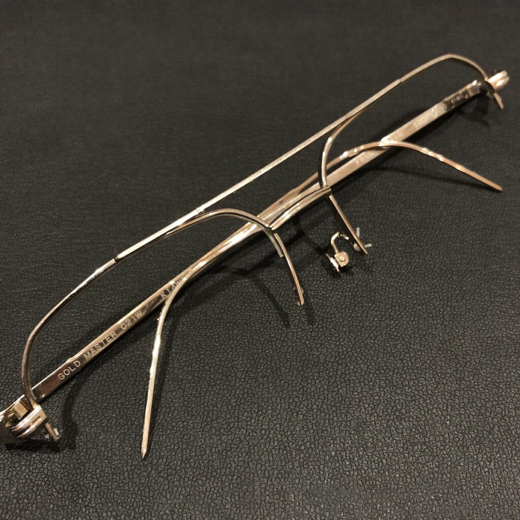 K14金ホワイトゴールド メガネフレームの買取実績 | 買取専門店さすがや