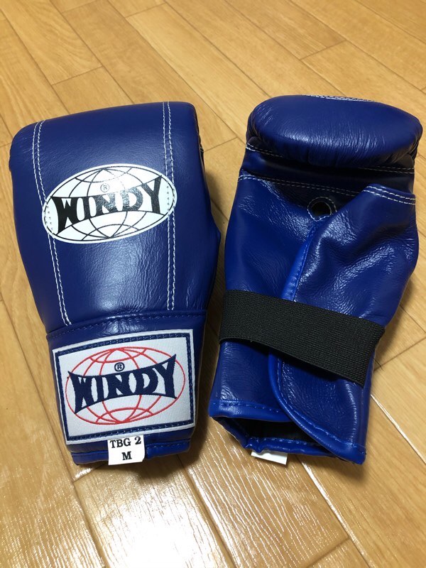 WINDY ボクシンググローブ TBG 4 Lサイズ 青 WINDY TBG-4 パンチング