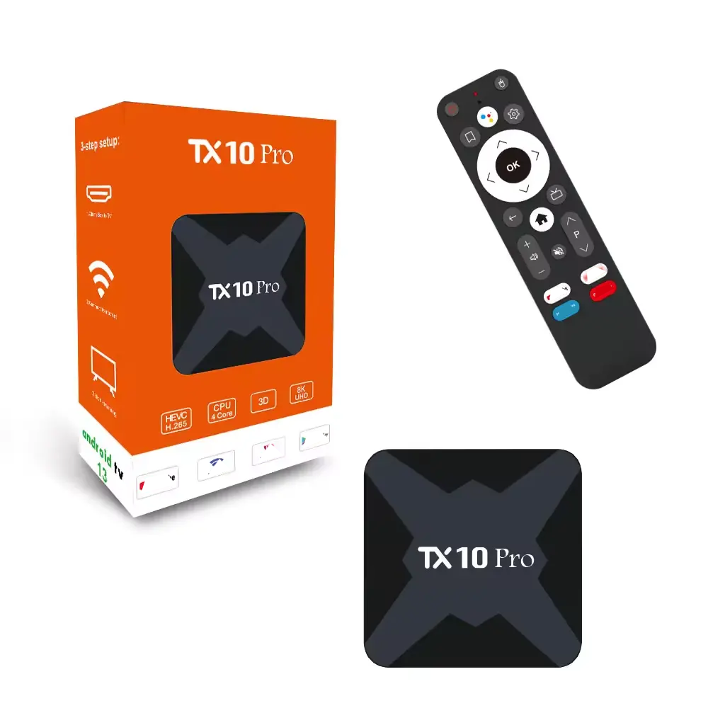 ZTX Custom Android TV Box - Android 13, 8GB, 128GB