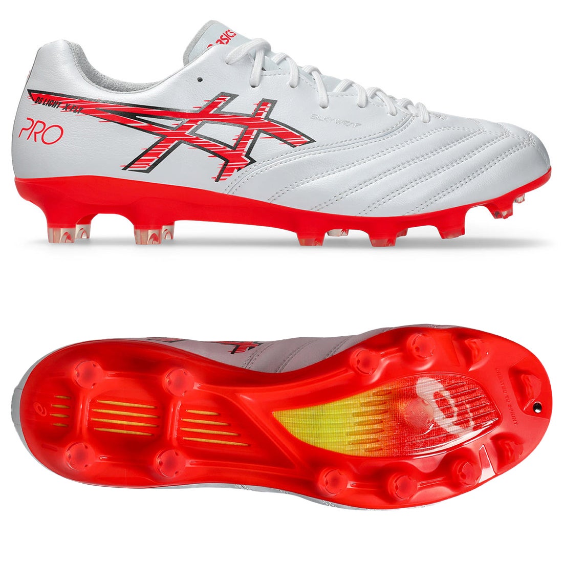ASICS アシックス DS LIGHT X-FLY PRO 3(ホワイト×オレンジ) 1101A072