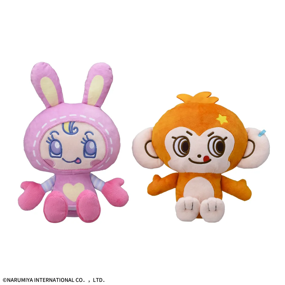 ナルミヤキャラクターズ Mぬいぐるみ“べリエちゃん&ルッキー