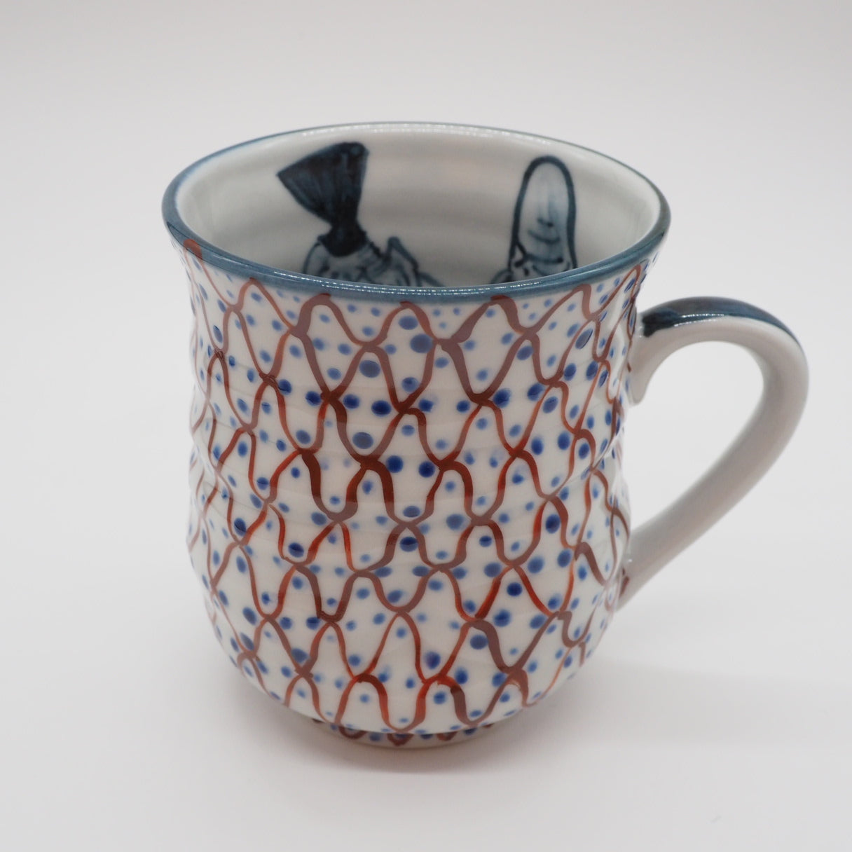 京焼・清水焼 村田幸之介(六齋窯) 七福神あみマグカップ – SEIKADO