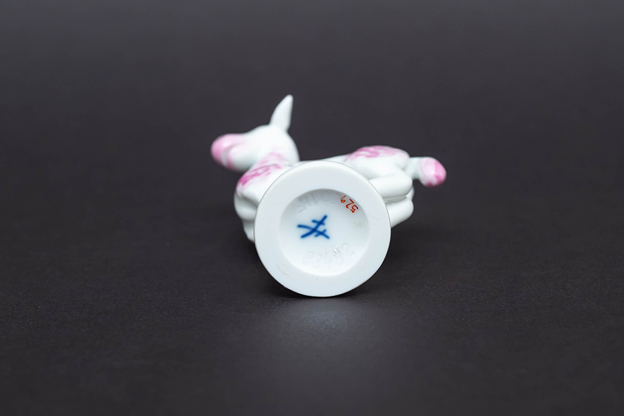 マイセン ミニ干支（2015年）「未（ヒツジ）」（ピンク）を買い取り